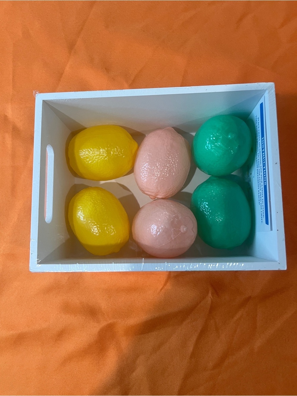 Colorful Lemon Matching Toy Set - toss game